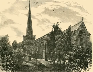 Bridgwater kirke, 1898.