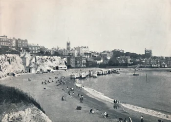 Broadstairs - General View from the Cliffs, 1895