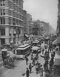 Broadway, New York, 1800-tallet