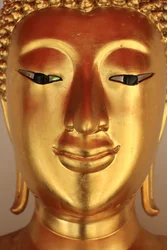 Bronze Buddha. Hvad Pho. Bangkok. Thailand