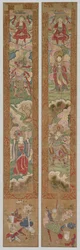 Buddhistpanel, 1300-tallet.