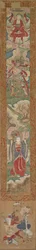 Buddhistpanel, 1300-tallet.