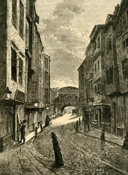 Butchers Row i 1800, 1881.