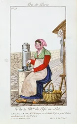 Cafe-au-lait sælger, 1826