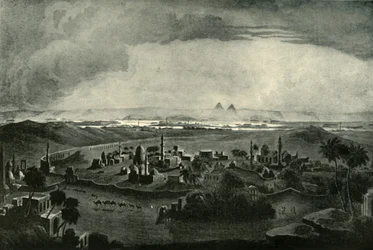 Kairo og pyramiderne, begyndelsen af det 19. århundrede, 1901.