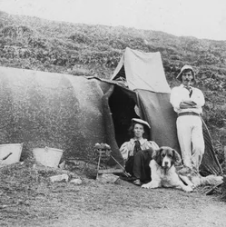 Camping, begyndelsen af det 20. århundrede