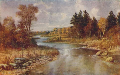 Canadisk skovscene, 1924