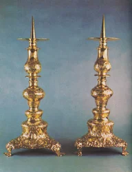 Lysestager, ca. 1662, 1953