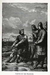 Knud ved kysten, 1882
