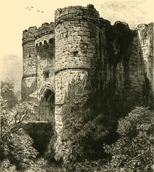 Carisbrooke Castle, 1898.