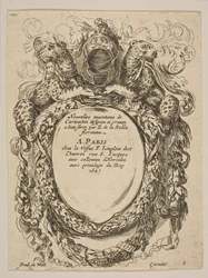 Patron med titel: New Inventions of Cartridges, 1600-tallet.