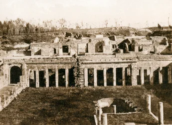 Diomedes hus, Pompeji, Italien, omkring 1900-tallet