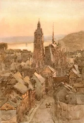 Caudebec en Caux, 1901, c1902.