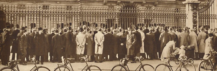 Vagtskifte, Buckingham Palace, 4. december 1936 1937