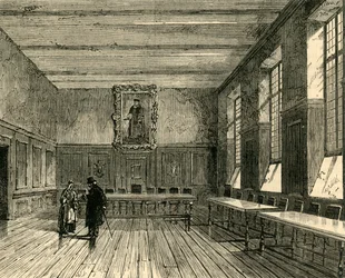 Chapel of Merchant Taylors School, c1872.