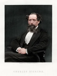 Charles Dickens, engelsk forfatter og journalist, 1876.