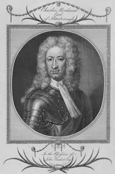Charles Mordaunt, jarl af Peterborough, 1784.