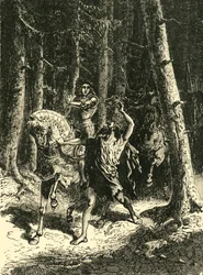 Charles VI i Le Mans-skoven, 1392, 1890.