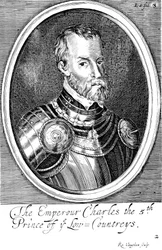 Karl V, konge af Spanien og hellig romersk kejser fra 1519, 1600-tallet
