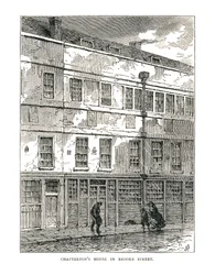 Chattertons hus i Brooke Street, 1878