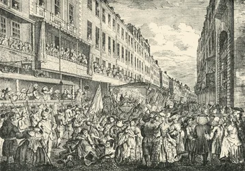 Cheapside på Lord Mayors Day, 1761, 1925.