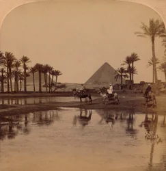 Cheops fra Nilens frugtbare Dal, Egypten, 1896