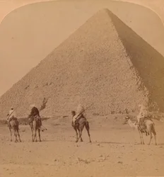 Cheops, den største af pyramiderne, Egypten, 1896