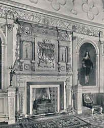 Skorstensstykke ved Audley End, 1927