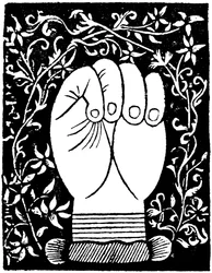Chiromancy: Lines of the closed hand fra Andre Corvo LArt de Chyromance Lyons c1545