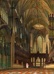Choir of Ely Cathedral, Cambridgeshire, 1800-tallet