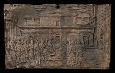 Kristus helbreder den besatte dreng, ca. 14501460.