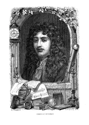 Christiaan Huygens 1629-1695, hollandsk fysiker, matematiker og astronom, c1870