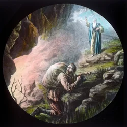 Christian ved Sinai-bjerget, c1910.