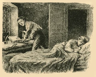Christoph beslaglagde manuskriptbogen og kopien, 1907.