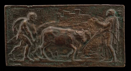Cincinnatus ved Ploven, slutningen af det 16. århundrede.