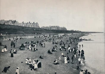 Clacton-On-Sea - På stranden, 1895