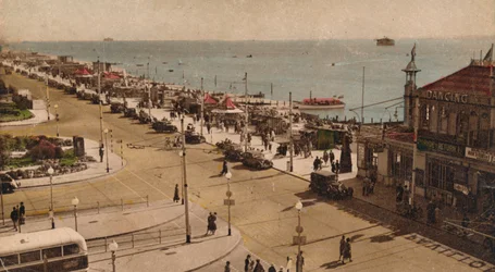 Clarence Esplanade og Pier, Southsea, Hampshire, c1930