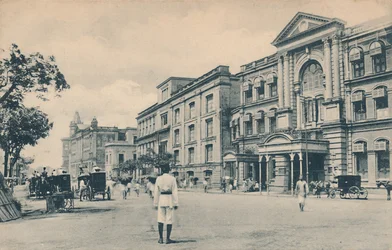 Clive Street, Calcutta, c1905.