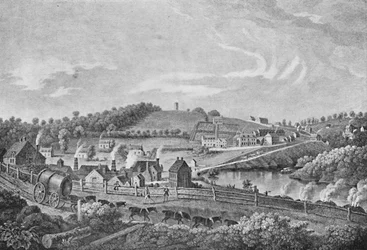 Coalbrookdale i 1758, 1758, 1904