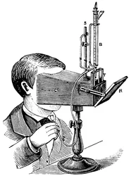 Kolorimeter, efter et design af Labilliardiere med modifikationer af Salleron, 1871