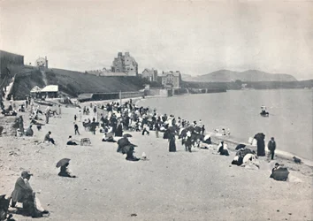 Colwyn Bay - The Sands, 1895