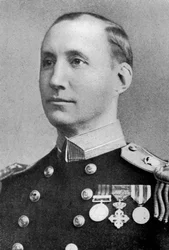 Kommandør Sir Charles R Blane, britisk sømand, c1920