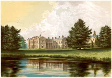 Compton Verney, Warwickshire, hjemsted for Lord Willoughby de Broke, c1880
