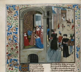 Kroningen af Karl 6. af Frankrig, ca. 1470-1475.