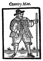 Landsmand, 1641, 1910