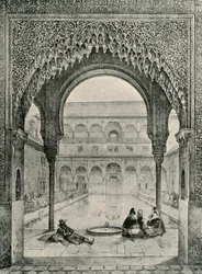 Court of the Fish-Pond, 1800-tallet, 1907.