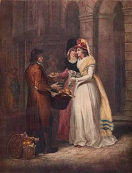 Cries of London, 3. plade, Sweet China Oranges, 1794, 1911
