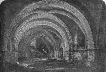 Crypt of St Johns Church, Clerkenwell, London 1878 1906