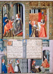 Hærdning af en hemiplegiker, 1400-tallet