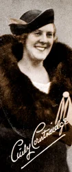 Dame Esmerelda Cicely Courtneidge DBE 1893-1980, engelsk skuespillerinde og komiker, 1935